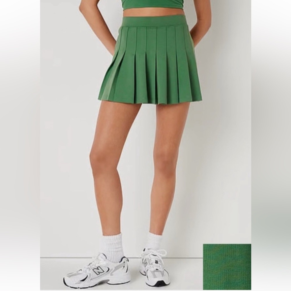 Victoria's Secret Pink Green Pleated
Tennis Skort